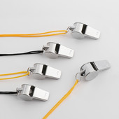 Metalinis švilpukas teisėjo sporto regbis nerūdijančio plieno švilpukai futbolas futbolas krepšinis vakarėlis treniruotės mokyklos linksmybių įrankiai