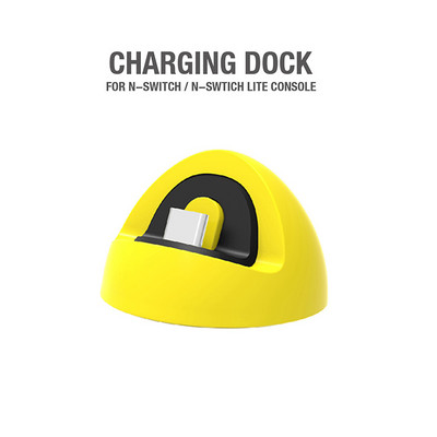 Skirta NS Switch įkrovimo doko įvesties 15 V 2,6 A įkrovimo stotelei, skirta Nintend Switch Lite mini žaidimų konsolės įkroviklio stovui