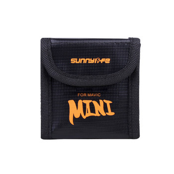 Защитна чанта за батерия за DJI Mavic MINI Водоустойчива Взривозащитена защитна чанта за батерия за аксесоари за DJI Mavic Mini Drone