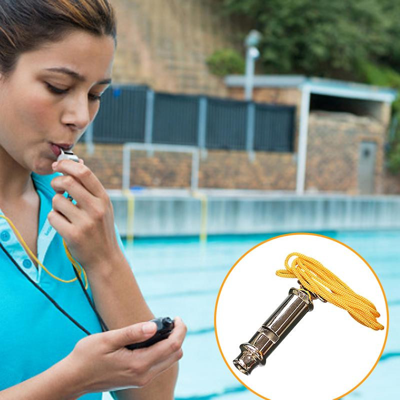 Roostevabast terasest vile õues hädaolukorras elupäästev vile koolitus Sport sõjavägi kõrgsagedusliku vile kohtunik