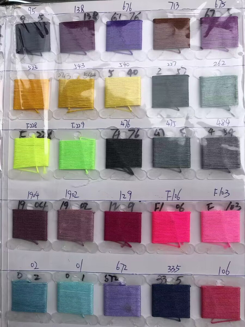 50 meetrit X 1 mm hiina sõlme rattail satiinjuhe punutud makrameenööriga ehete leidude pärlimisnöör 38 värvi