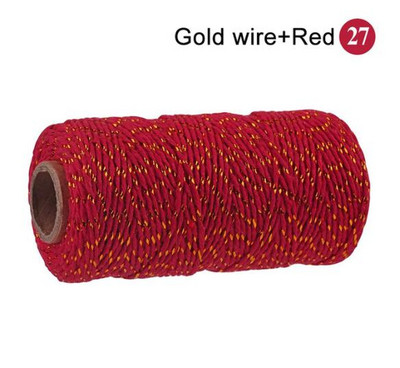 2 mm puuvillane nöör küpsetusnöör värviline puuvillane käsitöönöör makramee nöör DIY kodutekstiili kingituste pakkimine pulmakaunistus