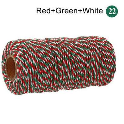 2 mm puuvillane nöör küpsetusnöör värviline puuvillane käsitöönöör makramee nöör DIY kodutekstiili kingituste pakkimine pulmakaunistus