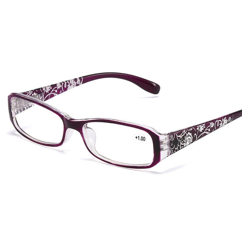 Mačkaste naočale za čitanje Ženske retro naočale za dalekovidnost Naočale s uzorkom Noge Smolasti okvir Dioptrija +1,0 +1,5 +2,0 +2,5 +3,0 +3,5