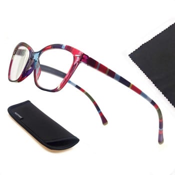 Γυαλιά ανάγνωσης μόδας MODFANS Γυναικεία γυαλιά ταιριάσματος χρωμάτων Αναγνώστες πλαισίου Μεγεθυντικός φακός Presbyopia Γυαλιά Διόπτρας +0,5~5,0