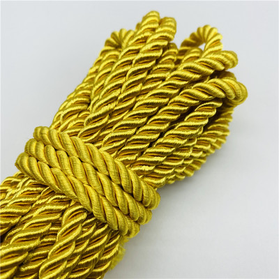 5 γιάρδες/Παρτίδα 6 χιλιοστών Σχοινί Paracord 3-Strand Σχοινί πολυπροπυλενίου για Αξεσουάρ διακόσμησης σπιτιού DIY Χειροποίητη υφασμάτινη διακόσμηση σπιτιού