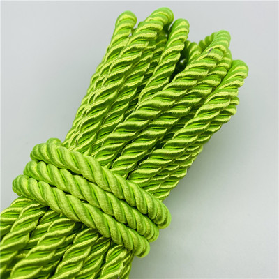 5 γιάρδες/Παρτίδα 6 χιλιοστών Σχοινί Paracord 3-Strand Σχοινί πολυπροπυλενίου για Αξεσουάρ διακόσμησης σπιτιού DIY Χειροποίητη υφασμάτινη διακόσμηση σπιτιού