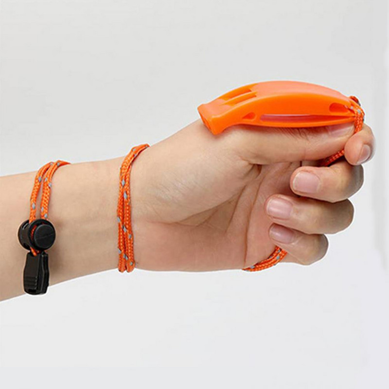 6 db síp mag nélküli műanyag síp futball kosárlabda játékvezetői síp kültéri biztonság túlélési kemping vészsípjai