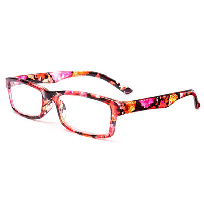 Μόδα άνετα λουλούδια Γυαλιά ανάγνωσης Φορητά Vintage Γυναικεία Floral Γυαλιά Οράσεως Εξαιρετικά ελαφρύ σκελετό Γυαλιά Προστασίας ματιών