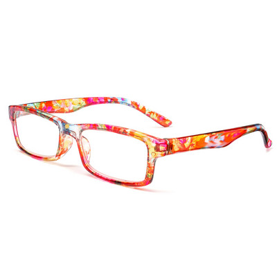 Μόδα άνετα λουλούδια Γυαλιά ανάγνωσης Φορητά Vintage Γυναικεία Floral Γυαλιά Οράσεως Εξαιρετικά ελαφρύ σκελετό Γυαλιά Προστασίας ματιών