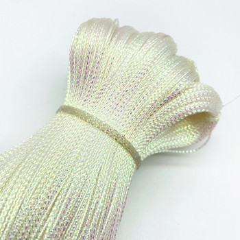 100 ярда 0,8 мм въже за коледна украса найлонов шнур резба низ въже за изработка на бижута Направи си сам ръчно изработено плетено