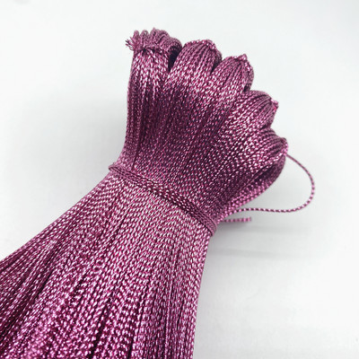 Σχοινί Χριστουγεννιάτικης Διακόσμησης 100 γιάρδες 0,8 χιλιοστά Σχοινί νάιλον κορδόνι κορδόνι για κοσμήματα κατασκευής DIY Χειροποίητο πλεκτό