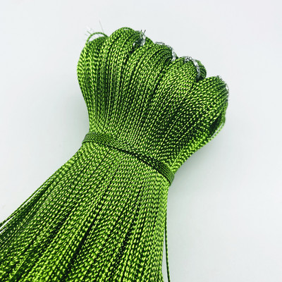 Σχοινί Χριστουγεννιάτικης Διακόσμησης 100 γιάρδες 0,8 χιλιοστά Σχοινί νάιλον κορδόνι κορδόνι για κοσμήματα κατασκευής DIY Χειροποίητο πλεκτό