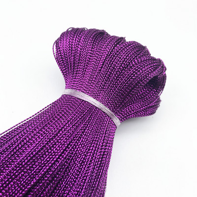 Σχοινί Χριστουγεννιάτικης Διακόσμησης 100 γιάρδες 0,8 χιλιοστά Σχοινί νάιλον κορδόνι κορδόνι για κοσμήματα κατασκευής DIY Χειροποίητο πλεκτό