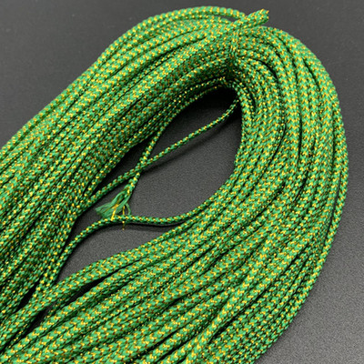 10 jardi/lote 2 mm zelta sudraba stieple Paracord auklas virve Vintage lauku stila kāzu Ziemassvētku dekorācijas ballītes dāvanu kastītes dekors