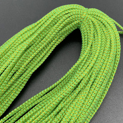 10 jardi/lote 2 mm zelta sudraba stieple Paracord auklas virve Vintage lauku stila kāzu Ziemassvētku dekorācijas ballītes dāvanu kastītes dekors