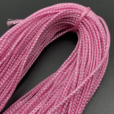 10 jardi/lote 2 mm zelta sudraba stieple Paracord auklas virve Vintage lauku stila kāzu Ziemassvētku dekorācijas ballītes dāvanu kastītes dekors