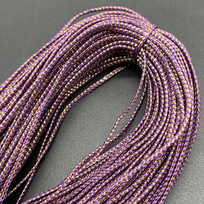 10 jardi/lote 2 mm zelta sudraba stieple Paracord auklas virve Vintage lauku stila kāzu Ziemassvētku dekorācijas ballītes dāvanu kastītes dekors