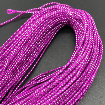 10 jardi/lote 2 mm zelta sudraba stieple Paracord auklas virve Vintage lauku stila kāzu Ziemassvētku dekorācijas ballītes dāvanu kastītes dekors