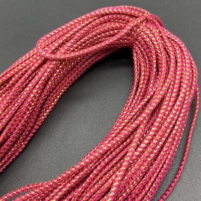 10 jardi/lote 2 mm zelta sudraba stieple Paracord auklas virve Vintage lauku stila kāzu Ziemassvētku dekorācijas ballītes dāvanu kastītes dekors