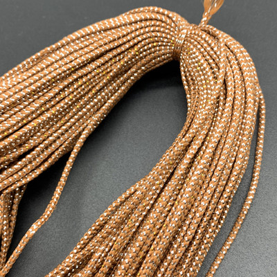 10 jardi/lote 2 mm zelta sudraba stieple Paracord auklas virve Vintage lauku stila kāzu Ziemassvētku dekorācijas ballītes dāvanu kastītes dekors