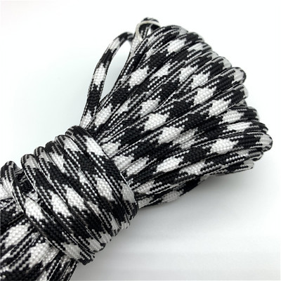 10 yard / telek 4 mm 550 ejtőernyő zsinór zsinór sátor kötél Guyline Mil specifikáció típus túrázáshoz kempinghez