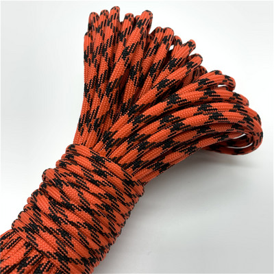 10 yard / telek 4 mm 550 ejtőernyő zsinór zsinór sátor kötél Guyline Mil specifikáció típus túrázáshoz kempinghez