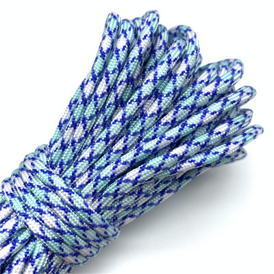 10 yard / telek 4 mm 550 ejtőernyő zsinór zsinór sátor kötél Guyline Mil specifikáció típus túrázáshoz kempinghez