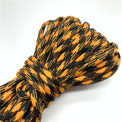 10 yard / telek 4 mm 550 ejtőernyő zsinór zsinór sátor kötél Guyline Mil specifikáció típus túrázáshoz kempinghez