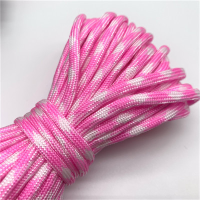 10 yard / telek 4 mm 550 ejtőernyő zsinór zsinór sátor kötél Guyline Mil specifikáció típus túrázáshoz kempinghez