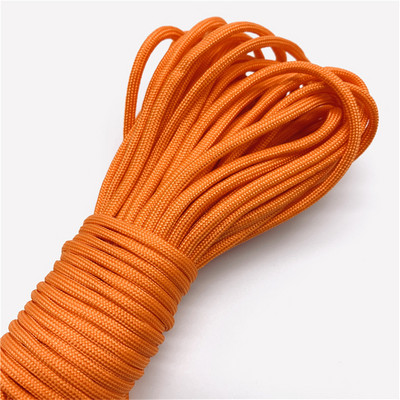 10 yard / telek 4 mm 550 ejtőernyő zsinór zsinór sátor kötél Guyline Mil specifikáció típus túrázáshoz kempinghez