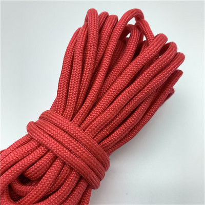 10 yard / telek 4 mm 550 ejtőernyő zsinór zsinór sátor kötél Guyline Mil specifikáció típus túrázáshoz kempinghez