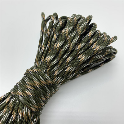 10 yard / telek 4 mm 550 ejtőernyő zsinór zsinór sátor kötél Guyline Mil specifikáció típus túrázáshoz kempinghez