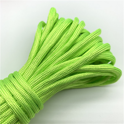 10 yard / telek 4 mm 550 ejtőernyő zsinór zsinór sátor kötél Guyline Mil specifikáció típus túrázáshoz kempinghez