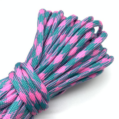 10 yard / telek 4 mm 550 ejtőernyő zsinór zsinór sátor kötél Guyline Mil specifikáció típus túrázáshoz kempinghez