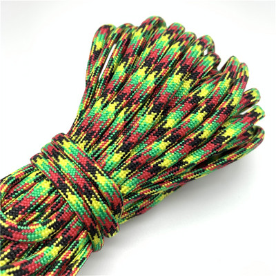 10 yard / telek 4 mm 550 ejtőernyő zsinór zsinór sátor kötél Guyline Mil specifikáció típus túrázáshoz kempinghez