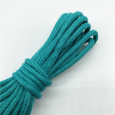5 jardi/partii 3 mm 100% puuvillane köis, keerutatud punutud nöörnöör käsitsi valmistatud kodutekstiili kaunistamiseks