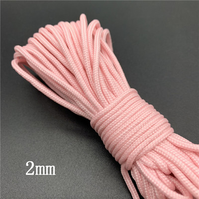 5 yard / telek 2 mm 4 mm világító ejtőernyő ejtőernyő zsinór zsinór sátor kötél Guyline Mil specifikáció típus túrázáshoz kempinghez