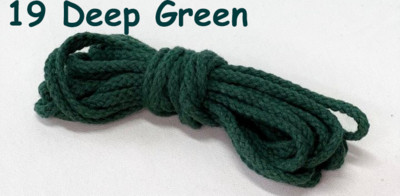 5 χιλιοστά 5 Yards Macaroon βαμβακερό κορδόνι Macrame Σχοινί Πολύχρωμο νήμα Οκτώ σκέλη DIY αξεσουάρ για Χριστουγεννιάτικη διακόσμηση δωματίου