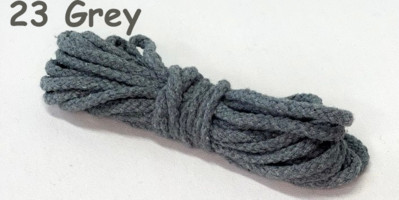 5 χιλιοστά 5 Yards Macaroon βαμβακερό κορδόνι Macrame Σχοινί Πολύχρωμο νήμα Οκτώ σκέλη DIY αξεσουάρ για Χριστουγεννιάτικη διακόσμηση δωματίου