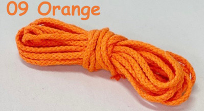 5 χιλιοστά 5 Yards Macaroon βαμβακερό κορδόνι Macrame Σχοινί Πολύχρωμο νήμα Οκτώ σκέλη DIY αξεσουάρ για Χριστουγεννιάτικη διακόσμηση δωματίου