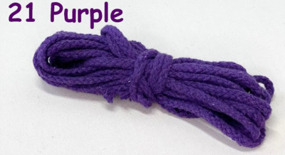 5 χιλιοστά 5 Yards Macaroon βαμβακερό κορδόνι Macrame Σχοινί Πολύχρωμο νήμα Οκτώ σκέλη DIY αξεσουάρ για Χριστουγεννιάτικη διακόσμηση δωματίου