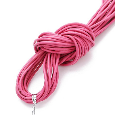 Διάμετρος 10 μέτρων 1/1,5/2/3 χιλιοστά Στρογγυλό κορδόνι από 100% γνήσιο δέρμα για βραχιόλι κολιέ DIY Κοσμήματα Κατασκευή Ευρήματα Προμήθειες Σχοινί