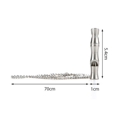 1gb āra bumbu sporta suņu apmācība metāla apmācība tiesneša svilpe ar kakla ķēdi ārkārtas drošības skola vairumtirdzniecība