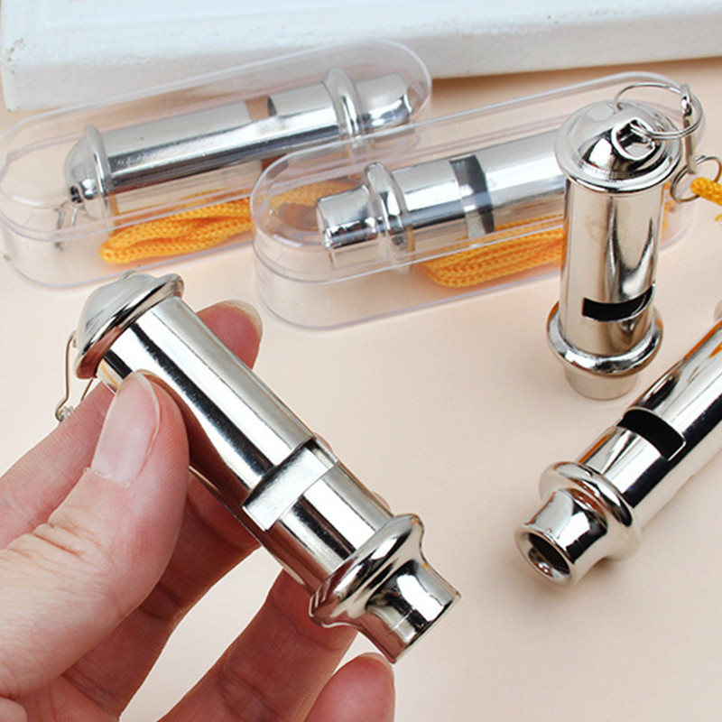 1gb āra bumbu sporta suņu apmācība metāla apmācība tiesneša svilpe ar kakla ķēdi ārkārtas drošības skola vairumtirdzniecība