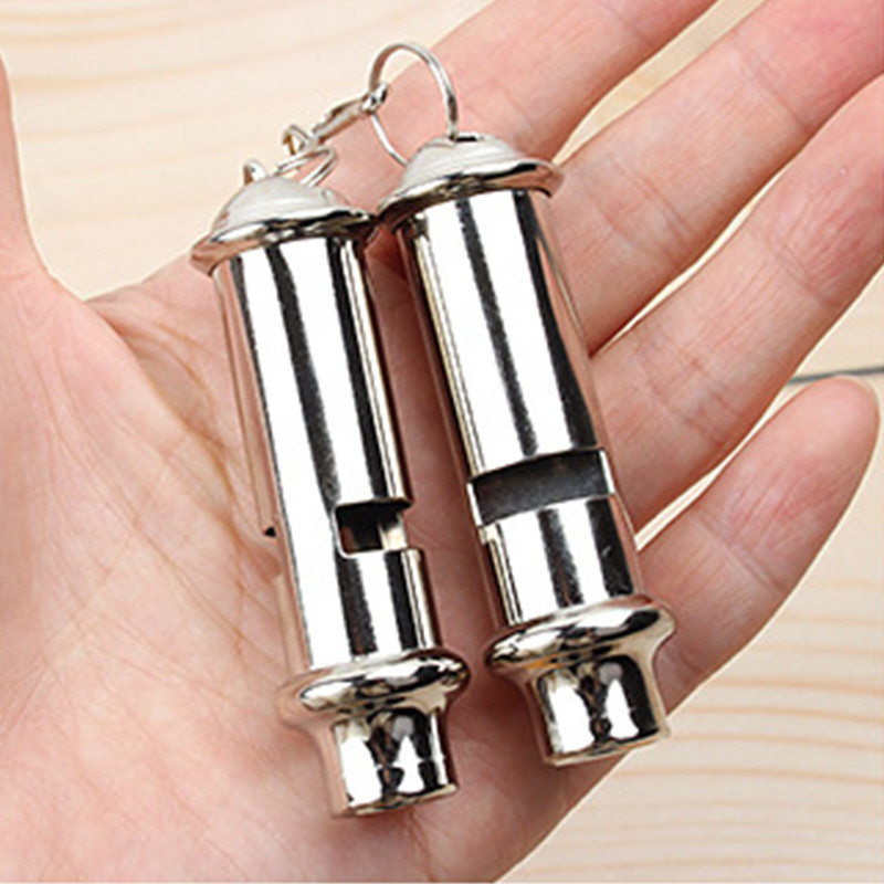 1gb āra bumbu sporta suņu apmācība metāla apmācība tiesneša svilpe ar kakla ķēdi ārkārtas drošības skola vairumtirdzniecība