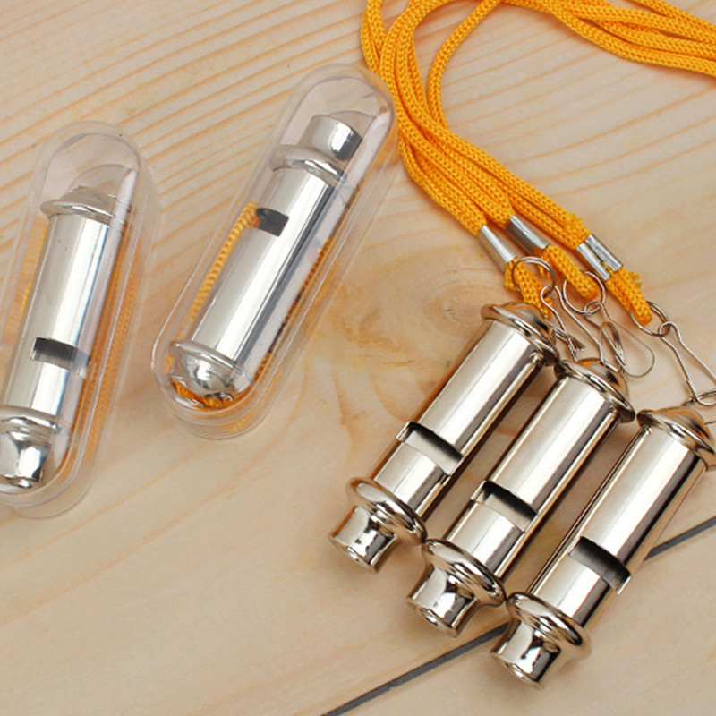 1gb āra bumbu sporta suņu apmācība metāla apmācība tiesneša svilpe ar kakla ķēdi ārkārtas drošības skola vairumtirdzniecība