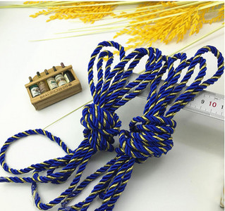 Σχοινί Paracord 10yards Σχοινί 5mm Σχοινί πολυπροπυλενίου 3 σκέλη Αξεσουάρ διακόσμησης σπιτιού Σχοινί για βραχιόλι Ρουστίκ διακόσμηση σπιτιού