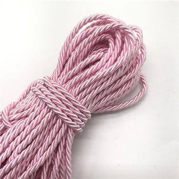 Σχοινί Paracord 10yards Σχοινί 5mm Σχοινί πολυπροπυλενίου 3 σκέλη Αξεσουάρ διακόσμησης σπιτιού Σχοινί για βραχιόλι Ρουστίκ διακόσμηση σπιτιού