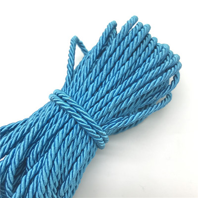 Σχοινί Paracord 10yards Σχοινί 5mm Σχοινί πολυπροπυλενίου 3 σκέλη Αξεσουάρ διακόσμησης σπιτιού Σχοινί για βραχιόλι Ρουστίκ διακόσμηση σπιτιού